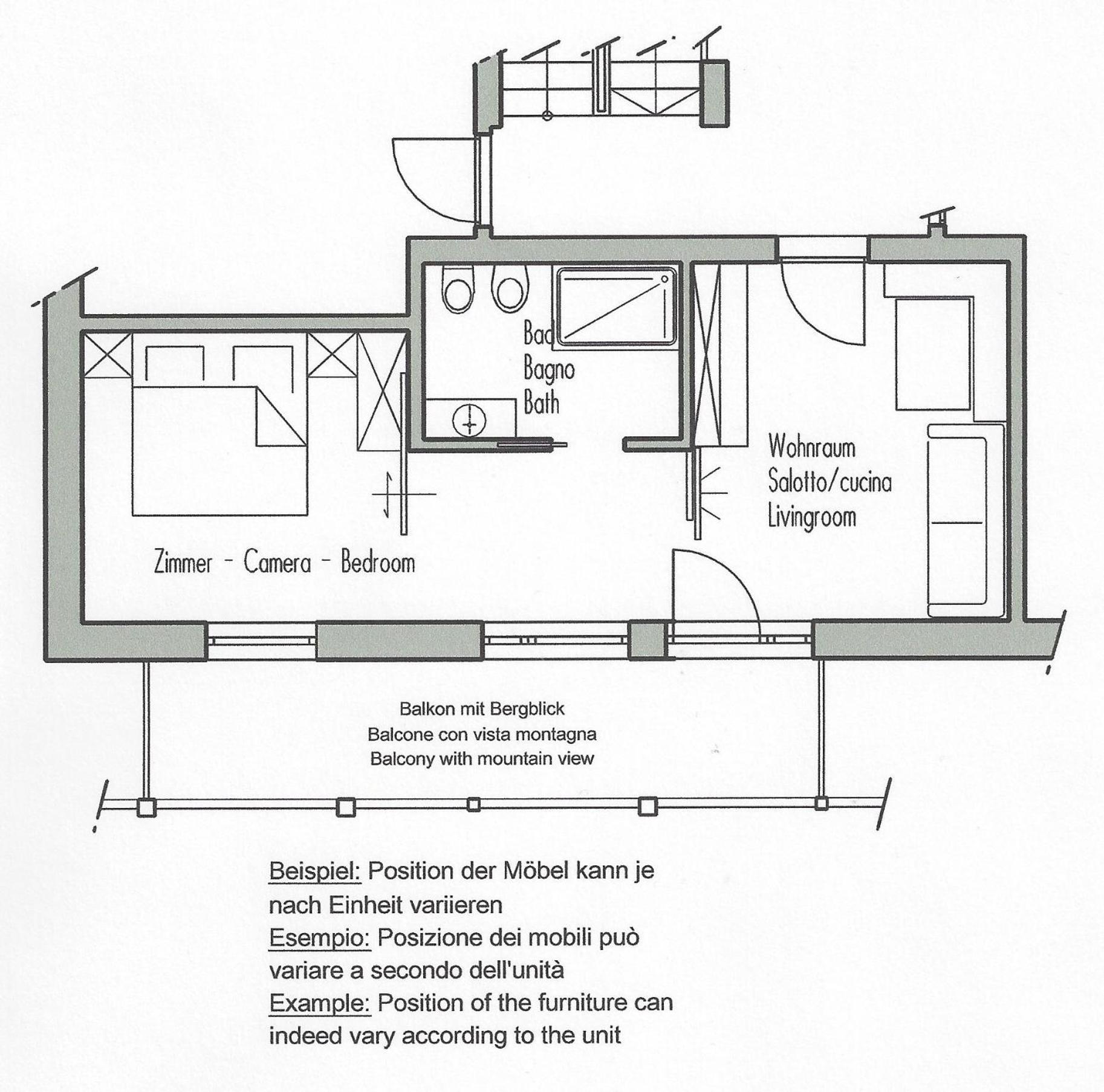 Residence Viktoria Castelrotto Luaran gambar
